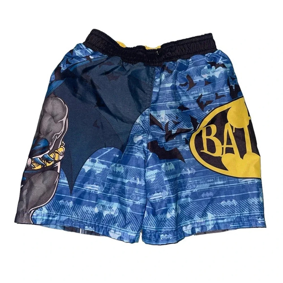 🔥 5 for $30 🔥 Boys DC Batman Swim Trunks, 2T - Picture 2 of 3